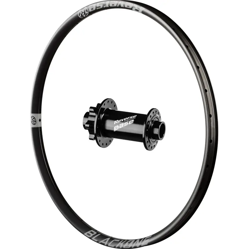 Ruota Anteriore MTB Black One 27.5'' Mozzo Base Super Boost PP 20/110mm Grigio - image