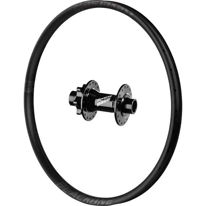 Ruota Anteriore MTB Black One 27.5'' Mozzo Base QR 9/100mm Nero Opaco - image