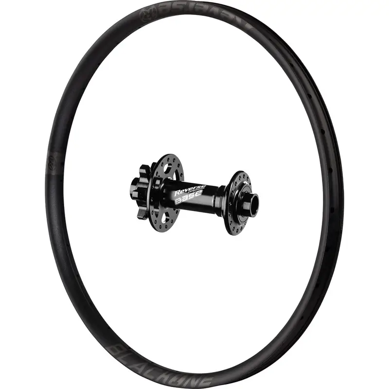 Ruota Anteriore MTB Black One 27.5'' Mozzo Base Boost PP 15/110mm Nero Opaco - image