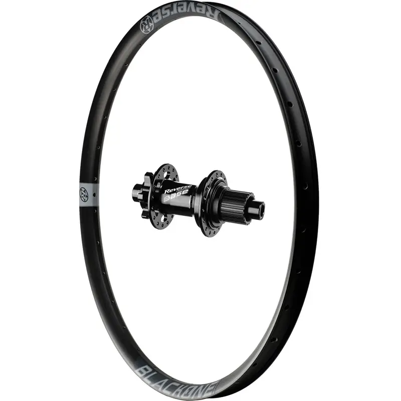 Ruota Posteriore MTB Black One 26'' Shimano Mozzo Base QR 12+10/135mmGrigio - image