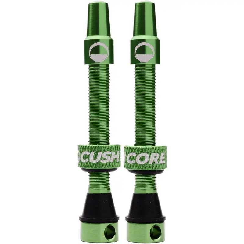 Válvula Presta sin cámara de aluminio de 44 mm verde - image