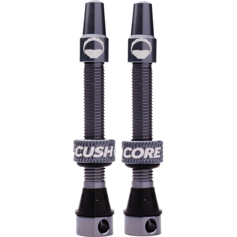 Presta Tubeless Ventil aus Aluminium 44mm Grau