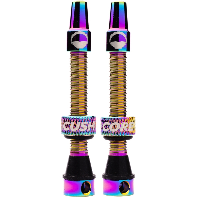 Válvula Presta Tubeless em Alumínio 55mm Oil Slick