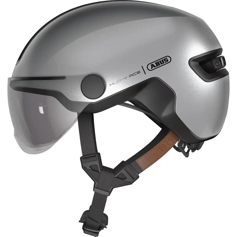 Casco Urban Hud-Y Ace Gleam Silver Taglia L (57-61 cm) - image