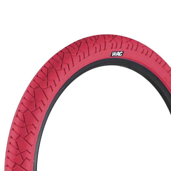 S199 BMX 20X1.95, neumático rojo, rígido - image