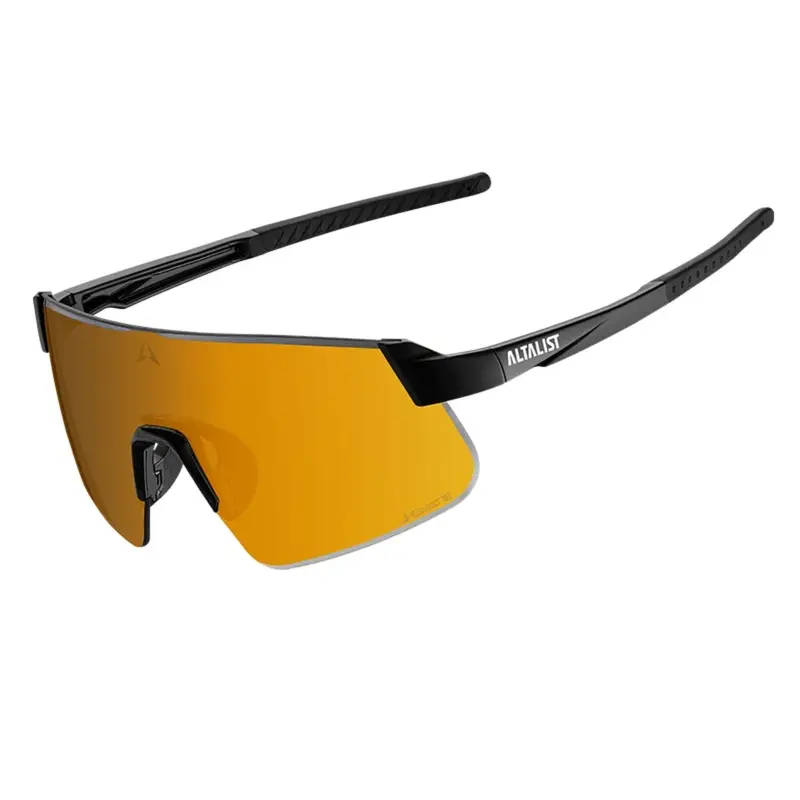 Lunettes Hayate R2 Triathlon Photochromatiques Viv20 Noir Verre Or - image