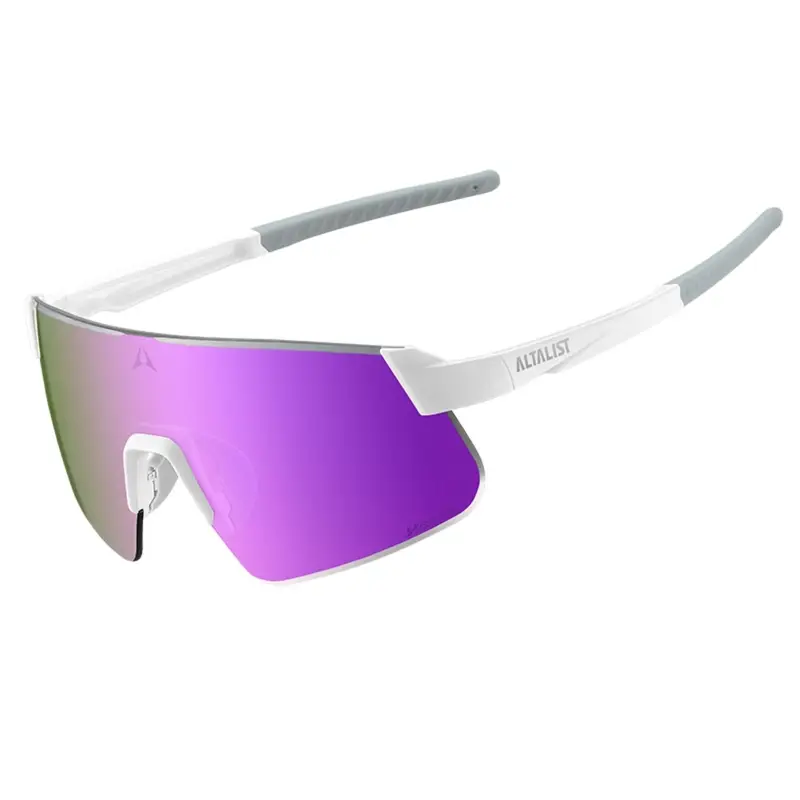 Lunettes Hayate R2 Triathlon Photochromatiques Viv20 Blanc Verre Violet - image