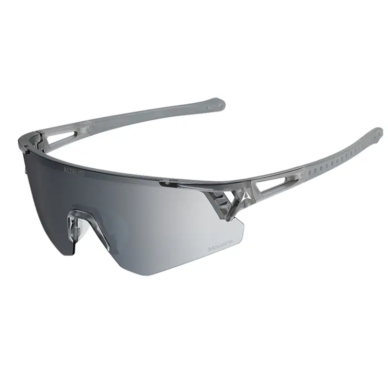 Lunettes de course Hayate R1 Miroir Gris Verre Argent - image