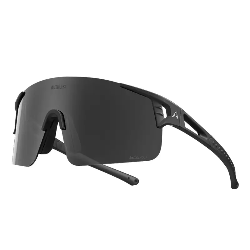 Lunettes Kaku Sp3 Polarisées Noir Verre Fumé - image