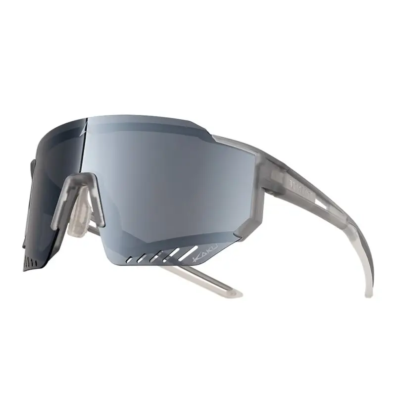 Lunettes Kaku Sp1 Polarisées Gris Verre Argent - image