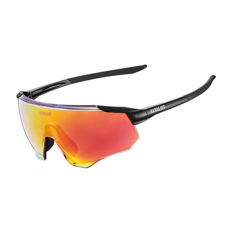 Lunettes Kido-N Photochromiques Viv20 Miroir Noir Verre Rouge - image