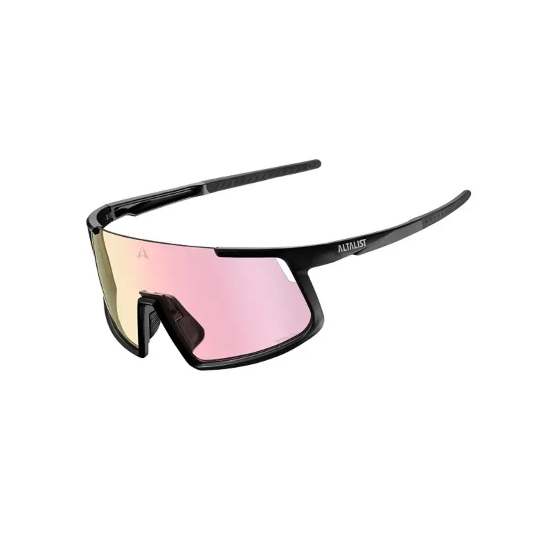Lunettes Kisou Cr1 Photochromatiques Viv20 Noir Verre Rose - image