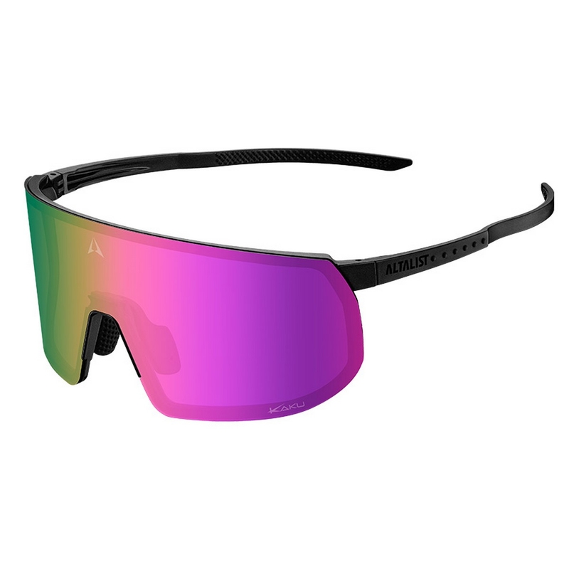 Occhiali Kaku Air Nero Lente Fotocromatica A Specchio Viola