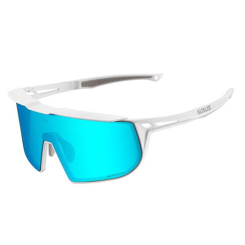 Occhiali Kizuna J2 Bianco Lente A Specchio Blu