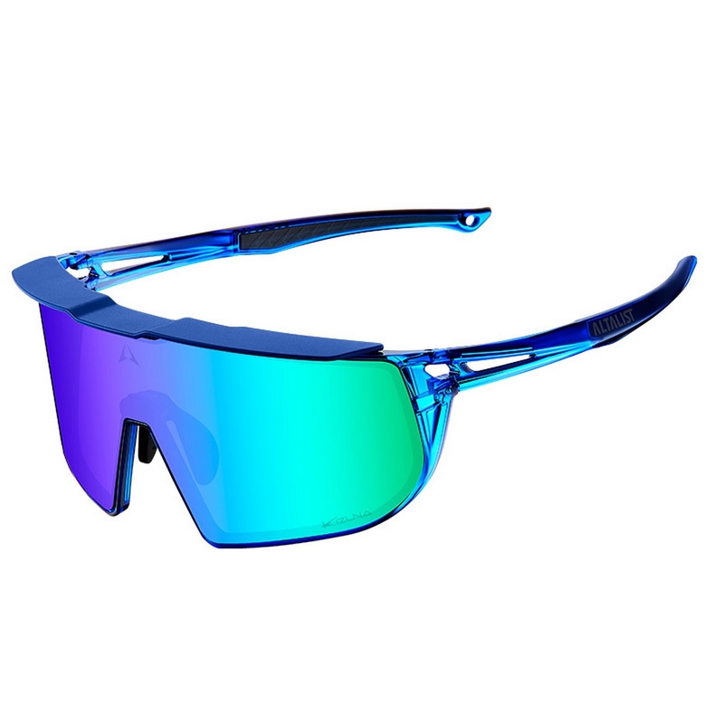 Kizuna J2 Blue Glasses with Blue Mirrored Lens