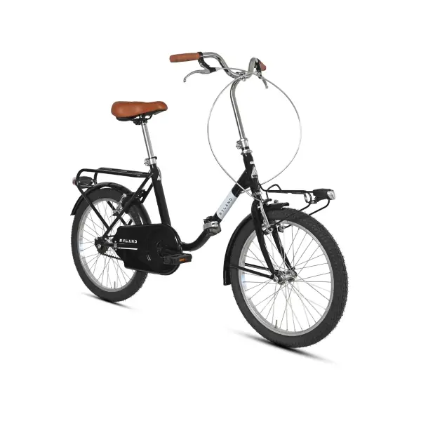 Bicicleta Plegable Gracia 20’’ 1v Negra #1