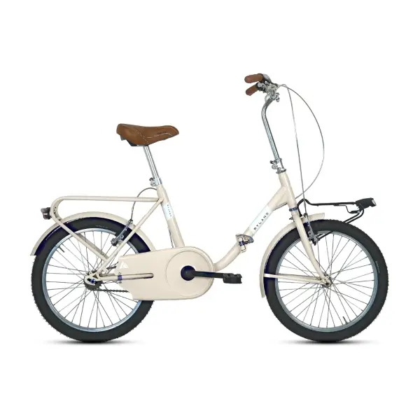 Grazia 20'' 1v Folding Bike Cream - image