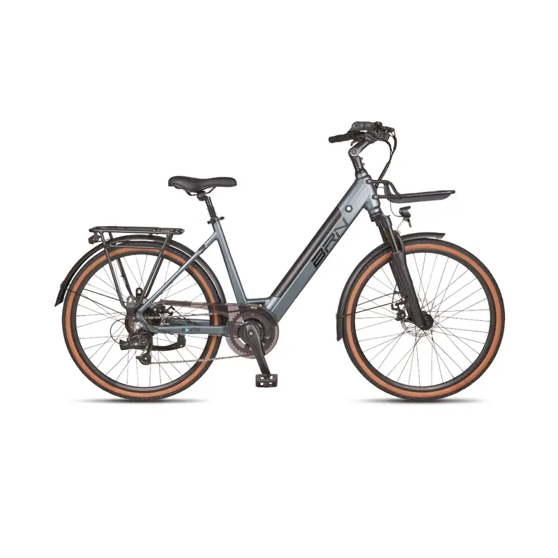 Women's E-Bike City Lc 26’’ 7v 460Wh Gray - image