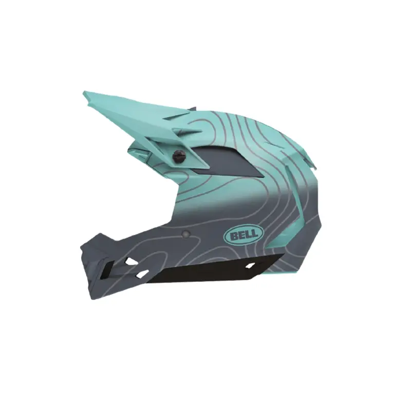 Casco Integrale Full-10 Mips Azzurro/Grigio Taglia S (53-55cm) - image