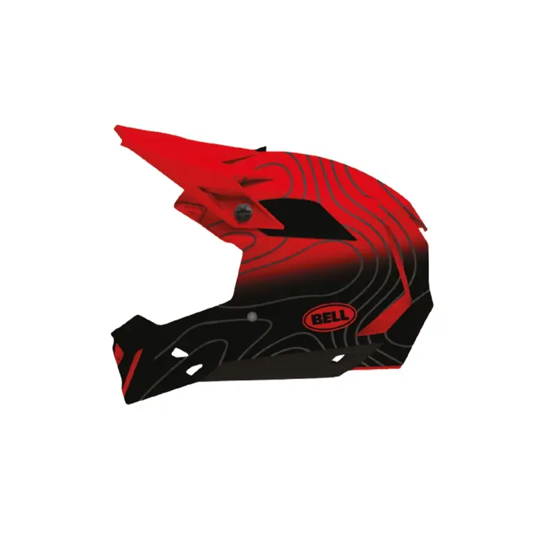 Casco Integral Full-10 Mips Rojo/Negro Talla L (57-59cm) - image