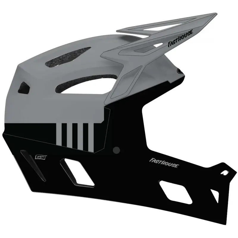 Casco Integrale Full Air Mips FastHouse Nero/Grigio Taglia L (57-59cm) - image