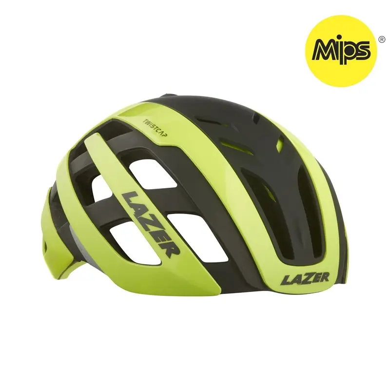 Casco Strada Century MIPS Con Led Flash Yellow Black Taglia S (52-56 cm) - image