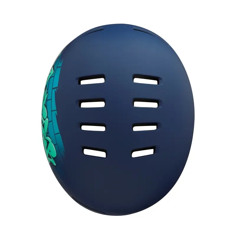 Casco Urban One+ Matte Blue Graffiti Taglia S (52-56 cm) #4