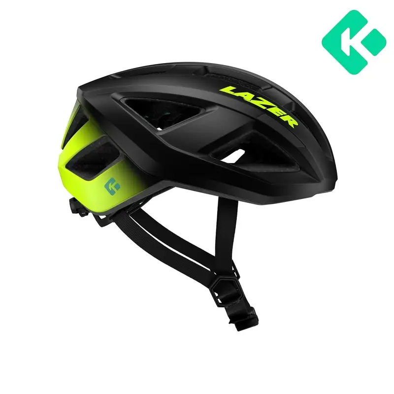 Casque Route Tonic KinetiCore Flash Yellow Noir Mat Taille S (52-56 cm) - image