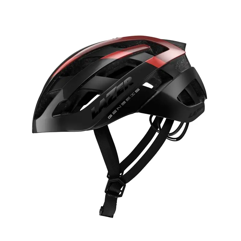 Casco Strada Genesis Black Red Taglia S (52-56 cm) #2