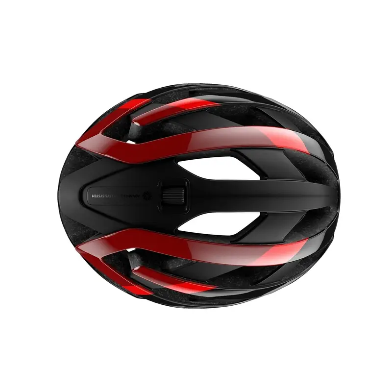 Casco Strada Genesis Black Red Taglia S (52-56 cm) #4