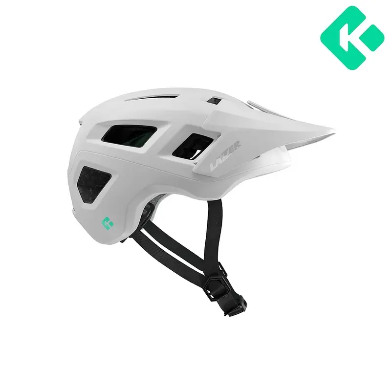 Enduro-Helm Coyote KinetiCore Matt Vollweiß Größe S (52-56 cm) - image