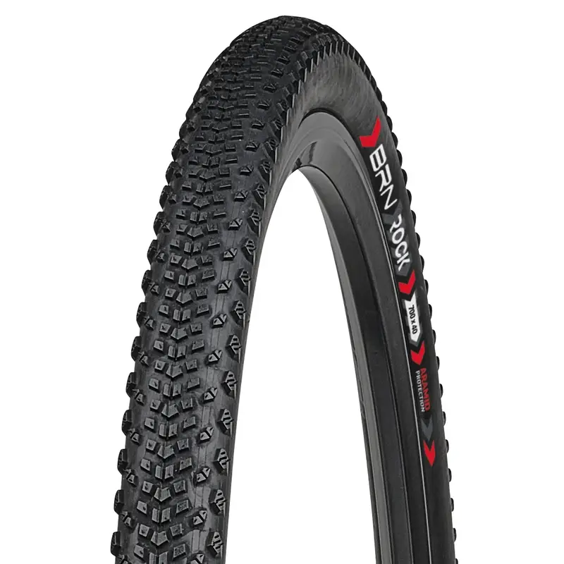 Copertone Gravel Rock Aramid 28’’ 700x40 Nero - image