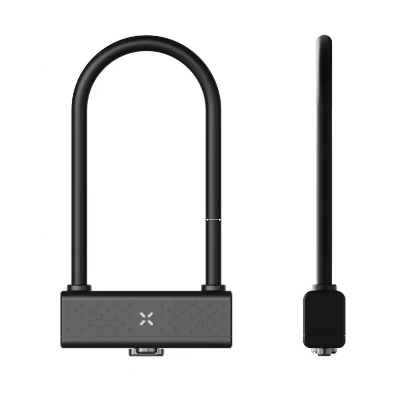 Lucchetto Ad Arco Titan Smart Rocksolid 115 x 229 x 15mm Nero - image