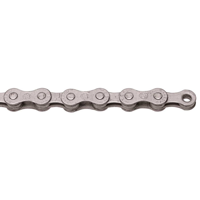 Catena 6/7/8 Velocità Antiruggine 116 Maglie Con Pernetto