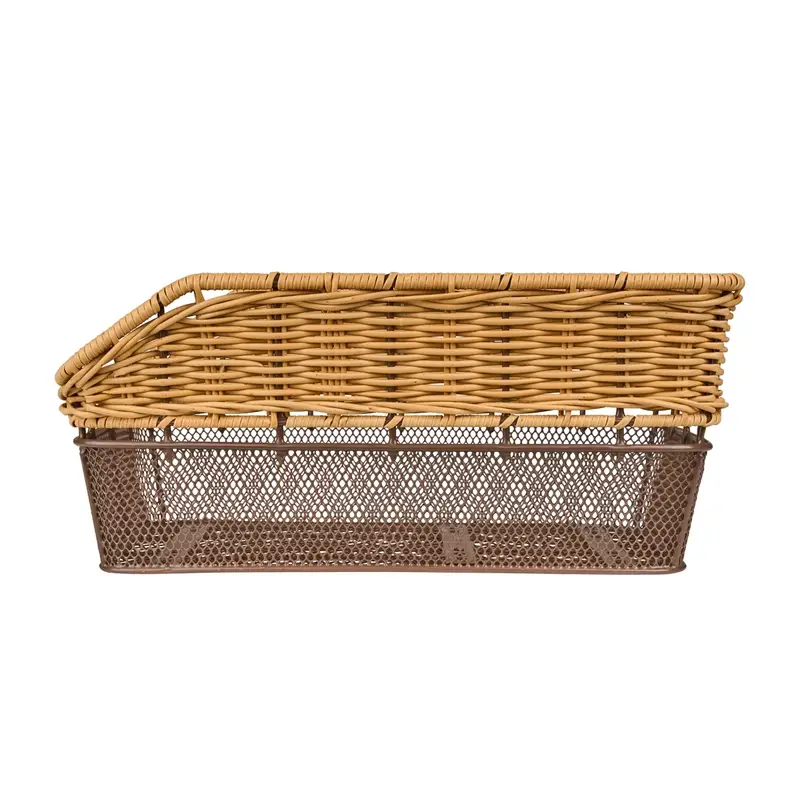 Cestino Posteriore Firenze Vimini Beige #1