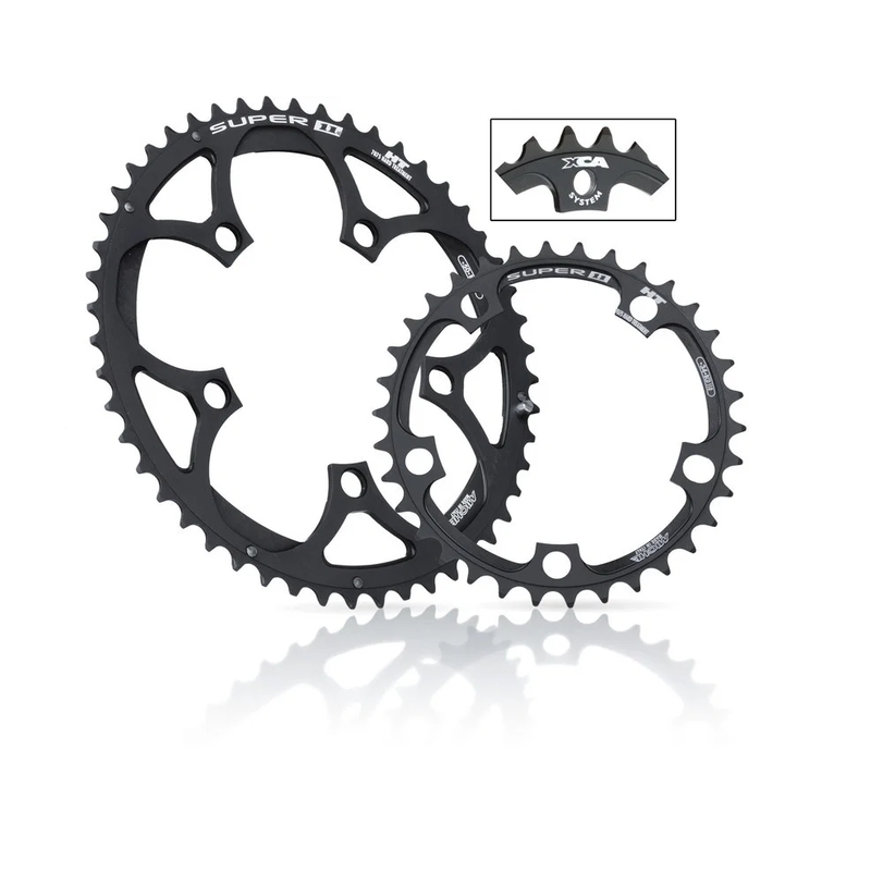 Corona Interna Super11 BCD 110mm 39D 11v Nero Compatibile Campagnolo