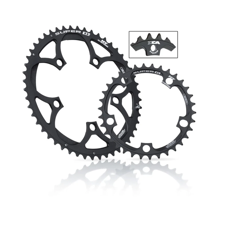 Couronne Interne Super11 BCD 110mm 39D 11v Noir Compatible Campagnolo - image