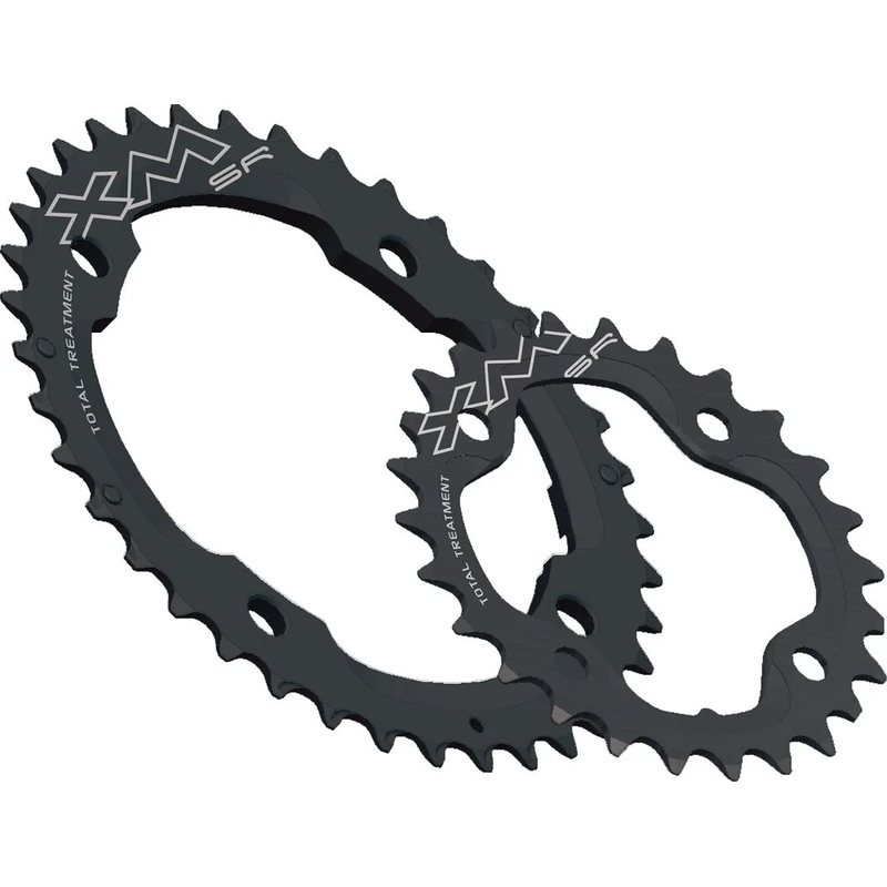 Coroa MTB XM TT SR BCD120/80mm Externa 38D Preto 10v