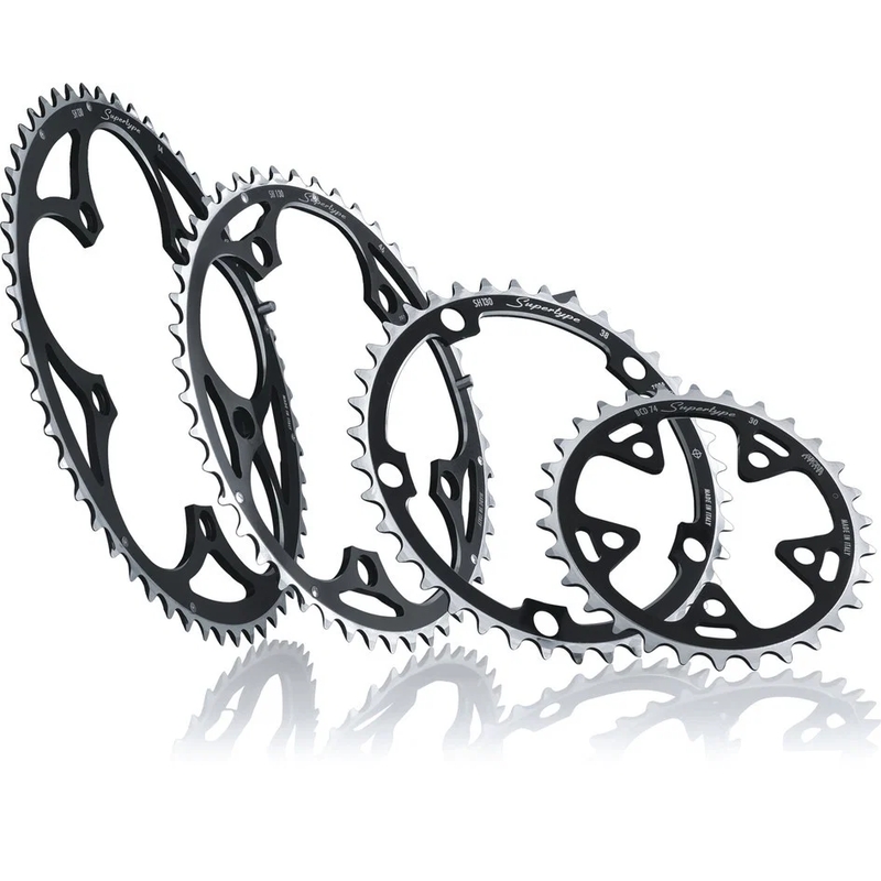 Corona Supertype BCD 135mm CA Externe 48D Noir 9/10v Campagnolo