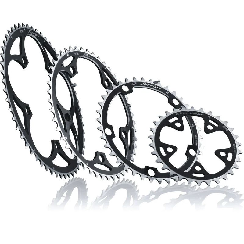 Corona Supertype BCD 135mm CA Externe 48D Noir 9/10v Campagnolo - image