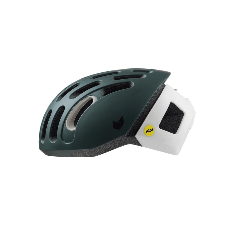 Road Helmet Whisper II Green/White Size S