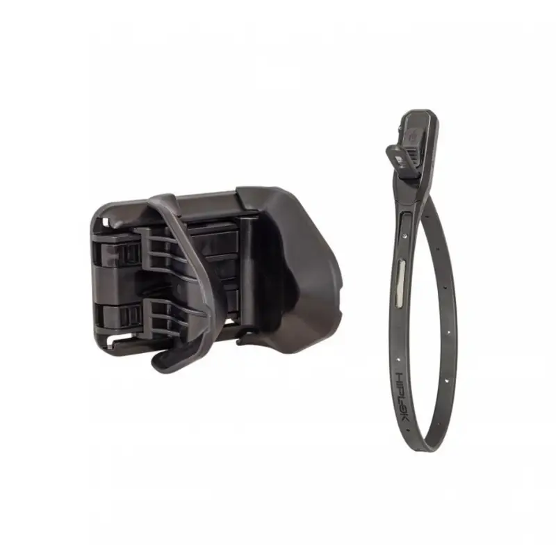Portabici Da Parete Jaw Nero + Lucchetto A Spirale Z Lok Combo Nero - image