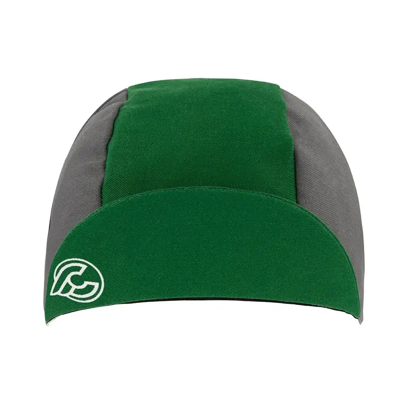 Cappellino Bici Logotype Verde/Grigio #1