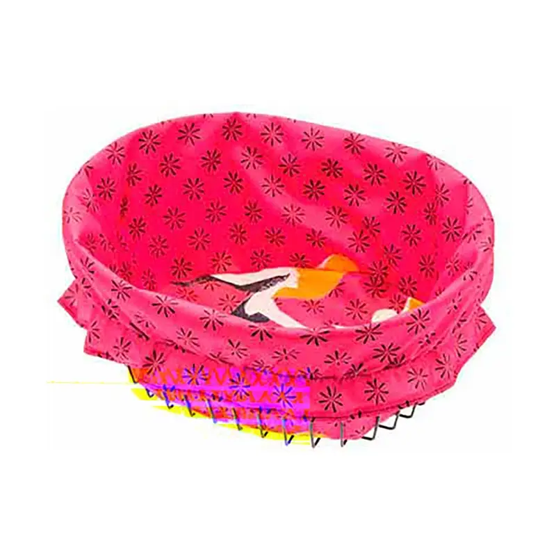 Futter für Dolcevita-Korb Fuchsia mit Muster - image