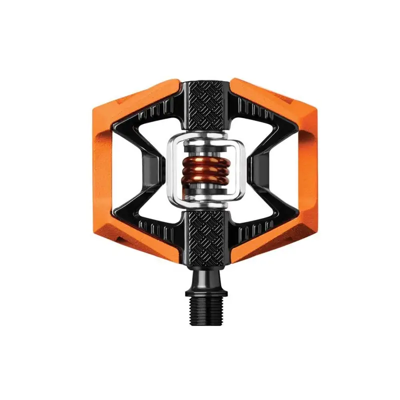 Pedali MTB Dual Double Shot 2 Arancio/Nero - image