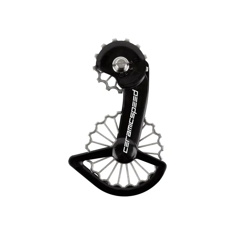 Gabbia Cambio OSPW Con Pulegge Titanio 11v Shimano 8000/9100 Rivestito - image