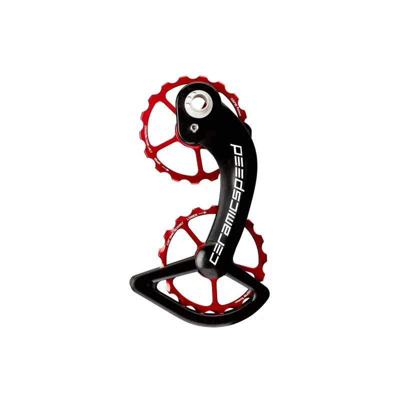 Gabbia Cambio OSPW Con Pulegge Carbonio 11v Shimano 9000/6800 Nero #2