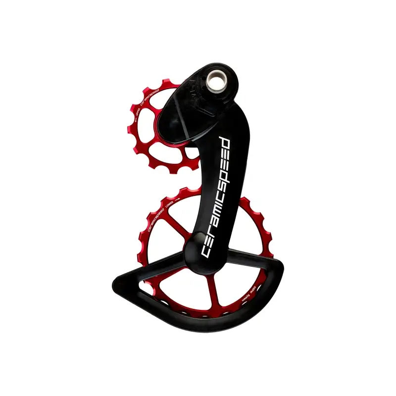 Gabbia Cambio OSPW Con Pulegge Carbonio 11v Campagnolo Rosso #1