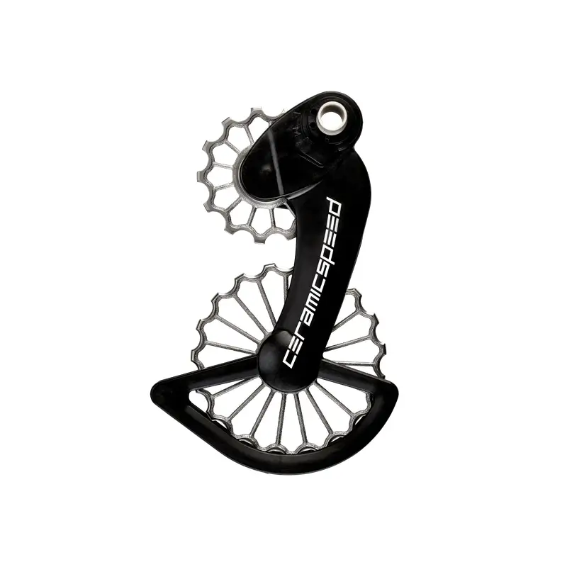Gabbia Cambio OSPW Con Pulegge Titanio 12v Campagnolo EPS Rivestito - image