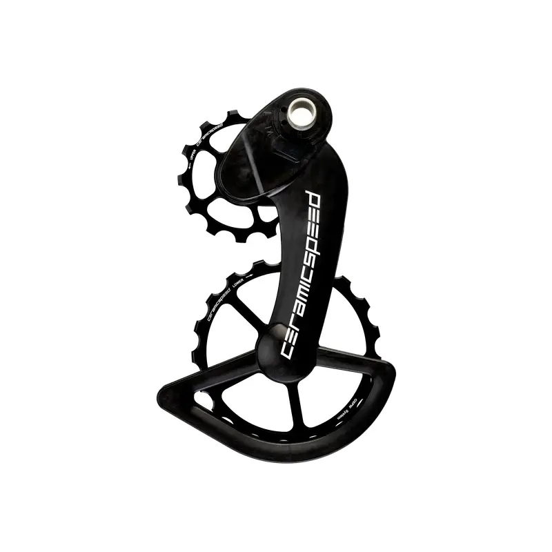 Gabbia Cambio OSPW Con Pulegge Carbonio 11v Campagnolo Rosso Rivestito - image